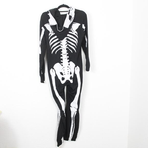 Tipsy Elves Skeleton Jumpsuit XL NWT - Picture 4 of 6